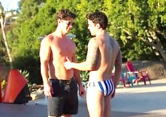 Next Door Studios - Inked Dakota Payne feet teasing