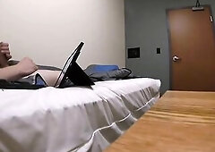 Wanking in the fire station bunk room