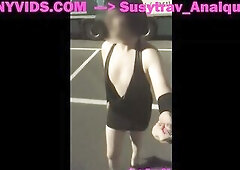 streetwalker caught by truckers at parking lot