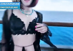 During a boat holiday I meet an admirer of mine! After the pleasantries to must know every other, I get sexually excited and I make a decision to take