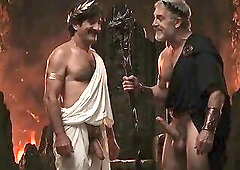 Sakis the horny, hairy, old Greek farmer has a weird dream: He is Ganymede, who is being fucked