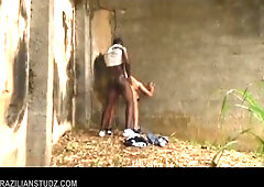 Latinos Leandro and Alef Boinking (Humungous Black)