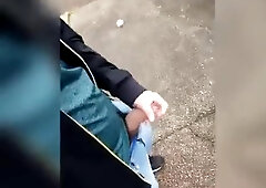 flashing off in the thicket