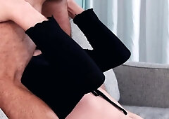 HETEROFLEXIBLE - Ultra-Kinky Femboy Jordan Lake Gets FACE PLUMBED By His Dude