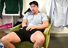 Step-uncle Eddie’s wild store slide-up with ultra-kinky twink Max