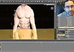 This movie is about how we do the simplistic 24 frame animation sequence for our scene. We are gonna use some camera trickery to avoid showing the vie