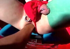 Bottom Gay Enjoys POV Fisting