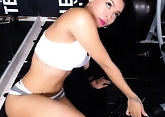 Big Booty Latina Workout Webcam Show