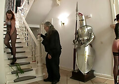 German Bdsm Sex Slave Anal And Pussy Insert