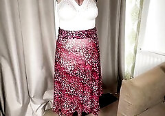 Your Vintage Girdle Queen Aunty Sandra doing what u all love, stripping down to some real authentic foundation wear, her original 1960's Corsalet