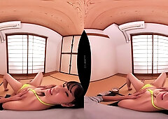 Nazuna Nonohara - She's Ashamed, But She'll Help you Masturbate with her Voluptuous Body - SodCreate