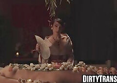 Kasey Kei's missionary drilling of MILF Casey Calvert