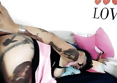 HOPELESS BITCH WITH SCHLONG AT THE BOTTOM OF HER BUTT IS LEFT WITH HER BUTT DESTROYED AND FULL OF CUM