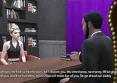 Principal Bangs Bratty Teen In The Booty With His Large Ebony Dong - sims 4 - CG animation