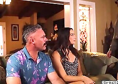 mother I'd like to fuck counselor lets her clients wife lick her cunt ifo him