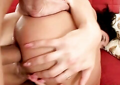 Kumalott - Oriental Chick Anal Gaped and Swallows All Cum