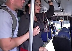 Risky Bus Ride Part two: I Screw My Teacher's Juicy Vagina Raw & Cum Inside Her