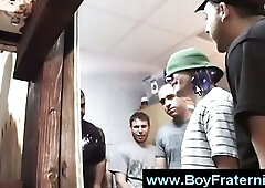 Horny not gay fratboy assfucks freshamn through gloryhole