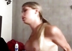 Sexy white tranny fucks bbc