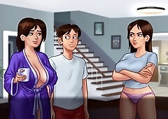 Interactive adult story game summertime saga featuring xxxninjas