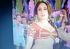 beautiful belly button queen Kareena Kapoor wailing cumshot
