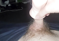 Youngster Femboys Brim, Frictation, and Share a Fleshlight to a Sloppy Jizz Shot