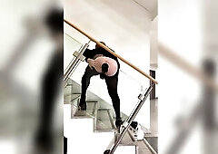 Sissy in Office-Outside