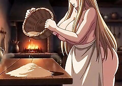 New Bread, New Heat – Ghibli Farm Wife (Created by AI)