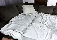 Behind the scenes cam show recorded from above on our home security webcam!