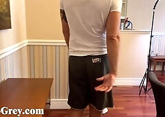 NATURAL TITS BRUNETTE HOMEMADE POV - Threesome with hard fuck and cumshot