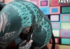 Slipping into my cute pink leather corset, I sit on the chair and suck my thick metallic toy unfathomable and sloppy, just like I'd worship your 