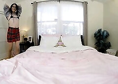 TRANSEXPOV: Zia Cristal Bareback POV