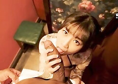 ModelMedia Asia - Ebony dudes with giant jock experience Oriental version of wife swapping sex