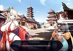 Harem Dream - Kinky Ninja Scroll Gameplay Part 1 - Entering the Hidden Village of Kagura