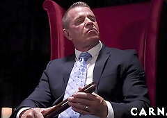 Colton Fox Gets Punished By Dominant Dilf Tyler Saint