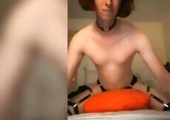 Femboy humping pillow