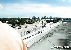 White gay getting cock sucked