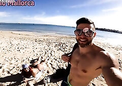 UNCUT - Picking Up A Massive BUTT CUBAN From The Public BEACH - Behind The Scene