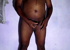 After cum, gay hairy ass, mature