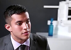 TheGayOffice.com: Topher Di Maggio fucking in the ass