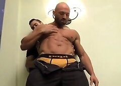 Rubdown, douche, rump