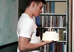 Men: Bursting Bday Balloons with a Load