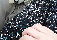 Desperate sissy edging her tiny doll cock, craving release but denied