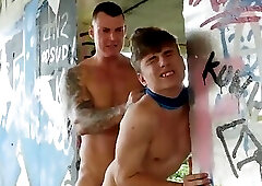 YB - Cute twink caught and buggered