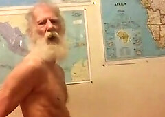 jizzing between his legs