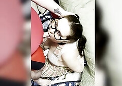 LARGE TITTY RESIGNED DOXY FASTENED UP AND MOUTH SCREWED, SPUNK FOUNTAIN ON RESIGNED DOXIES TONGUE AND FACE