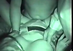 Christine01 in an adult theater