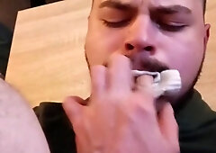 Grind stepparent jizm inwards my furry butt