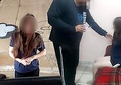 Young scavenger gives a muddy old man a pounding for some cash, real homemade action