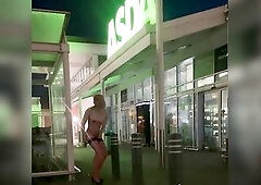 Sissy cd flashing at Asda